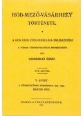 Szeremlei Samu - Hód-mező-vásárhely története V.