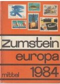 Max Hertsch,Gaudenz Müller,René Berberat - Zumstein Briefmarken-Katalog II. - Europa - Mitte - 1984