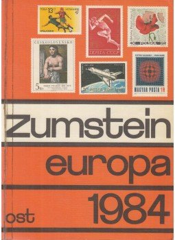 Max Hertsch, Gaudenz Müller, René Berberat - Zumstein Briefmarken-Katalog IV. - Europa - Ost - 1984, Bern 1984 antikvár könyv