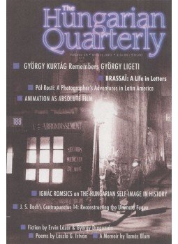 Zachár Zsófia - The Hungarian Quarterly Volume 48 Winter 2007, Budapest 2007 antikvár könyv