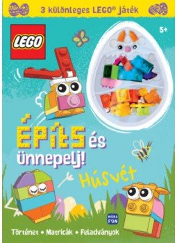  - Lego -Építs és ünnepelj! - Húsvét - 3 különleges Lego játék, null 2022 antikvár könyv