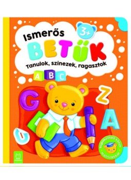 Sylwia Kajdana - Tanulok, színezek, ragasztok - Ismerős betűk, null 2022 antikvár könyv
