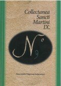 Dénesi Tamás (szerk.) - Collectanea Sancti Martini IX. - A Pannonhalmi Főapátság Gyűjteményeinek Értesítője 9.