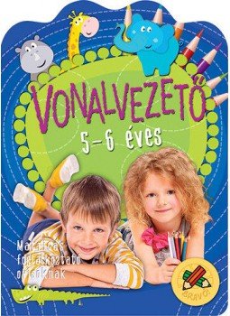 Anna Podgórska - Vonalvezető 5-6 éves - Matricás foglalkoztató ovisoknak, null 2022 antikvár könyv
