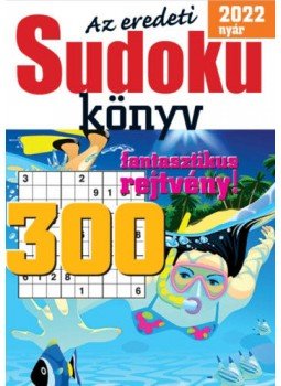  - Az eredeti Sudoku könyv - 2022 nyár, null 2022 antikvár könyv