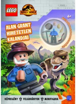 - Lego Jurassic World - Alan Grant hihetetlen kalandjai - Foglalkoztatókönyv minifigurával, null 2022 antikvár könyv