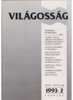 Papp Gábor - Világosság 1993/2. Papp Gábor - Világosság 1993/2., Budapest 1993 antikvár könyv