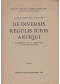 Hamza Gábor,Kállay István - De diversis regulis iuris antiqui