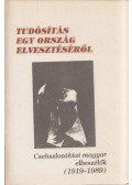 Tóth László - Tudósítás egy ország elvesztéséről