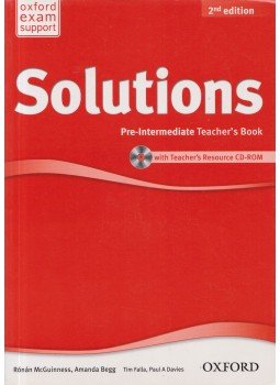 Tim Falla, Paul A. Davies - Solution Pre-Intermediate Teacher's Book Tim Falla, Paul A. Davies - Solution Pre-Intermediate Teacher's Book, Oxford 2016 antikvár könyv