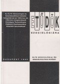 Felkai Gábor,Lukács György - Etűdök szociológiára