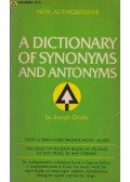 Joseph Devlin - A Dictionary of Synonyms and Antonyms