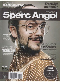 Szalai Nóra (főszerk.) - 5 perc angol magazin 2011. április, Budapest 2011 antikvár könyv
