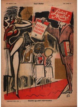 Tabi László - Ludas Matyi XX. évfolyam 7. szám 1964. február 13., Budapest 1964 antikvár könyv