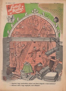 Tabi László - Ludas Matyi XX. évfolyam 4. szám 1964. január 23., Budapest 1964 antikvár könyv