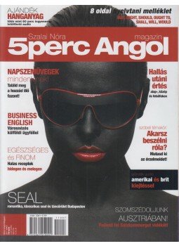 Szalai Nóra (főszerk.) - 5 perc Angol Magazin 2011. július, Budapest 2011 antikvár könyv