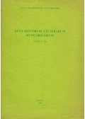 Csukás István,Horváth Károly - Acta Historiae Litterarum Hungaricarum