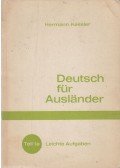 Hermann Kessler - Deutsch für Ausländer - Teil 1a