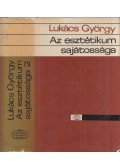 Lukács György - Az esztétikum sajátossága II.