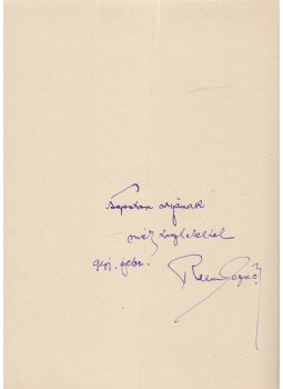 Rexa Dezső - Margitsziget (Dedikált) Rexa Dezső - Margitsziget (Dedikált), Budapest 1940 antikvár könyv