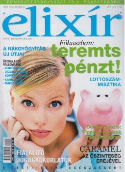 Dr. Nagy Róbert (főszerk.) - Elixír Magazin 2011. szeptember Dr. Nagy Róbert (főszerk.) - Elixír Magazin 2011. szeptember, Budapest 2011 antikvár könyv