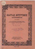 Gergely János - Magyar motivumok gyüjteménye 40 lapon.