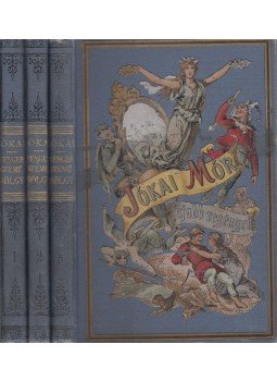 Jókai Mór - A tengerszemű hölgy I-III. kötet, Budapest 1890 antikvár könyv