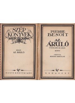 Pierre Benoit - Az áruló Pierre Benoit - Az áruló, Budapest 0 antikvár könyv