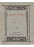 Kőrösy László - Rumy élete