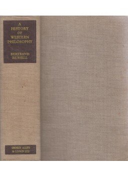 Bertrand Russell - History of Western Philosophy, London 1947 antikvár könyv