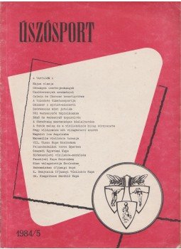 Dr. Bárány István - Úszósport 1984/5 Dr. Bárány István - Úszósport 1984/5, Budapest 1984 antikvár könyv