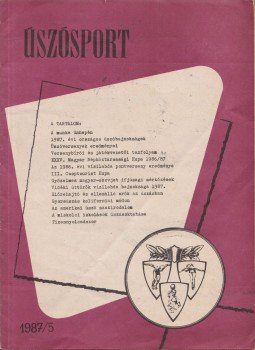 Dr. Bárány István - Úszósport 1987/5 Dr. Bárány István - Úszósport 1987/5, Budapest 1987 antikvár könyv