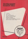 Dr. Bárány István - Úszósport 1985/10