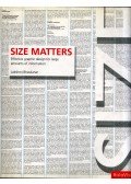 Lakshmi Bhaskaran - Size Matters: Effective graphic design for large amounts of information