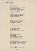 Szemlér Ferenc - Szemlér Ferenc „Ismétlődések” című versének gépelt, eredeti kézirata