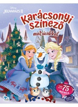  - Karácsonyi színező matricákkal - Jégvarázs 2., null 2022 antikvár könyv
