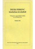 Deák Ferenc,Sándor Pál - Deák Ferenc kiadatlan leveleiből