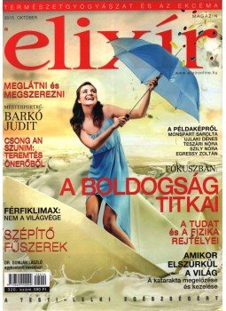 Dr. Nagy Róbert (főszerk.) - Elixír Magazin 2015. október Dr. Nagy Róbert (főszerk.) - Elixír Magazin 2015. október, Budapest 2015 antikvár könyv