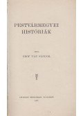 Gróf Vay Sándor - Pestvármegyei históriák