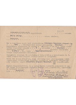  - Trencsényi-Waldapfel Imre könyvtári főelőadóva „lépteti elő” Belia György minisztériumi titkárt (1950),  1950 antikvár könyv
