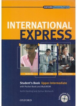 Keith Harding, Adrian Wallwork - International Express: Student's Book with Pocketbook and MultiROM Upper-intermediate level Keith Harding, Adrian Wallwork - International Express: Student's Book with Pocketbook and MultiROM Upper-intermediate level, Oxford 2007 antikvár könyv