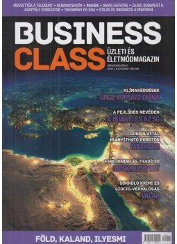 Gaszner Veronika (főszerk.) - Business Class 2019/11. III. évfolyam, Budapest 2019 antikvár könyv