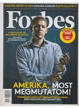 Galambos Márton (szerk.) - Forbes Magazin - 2015. szeptember Galambos Márton (szerk.) - Forbes Magazin - 2015. szeptember, Budapest 2015 antikvár könyv