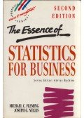 Michael C. Fleming,Joseph G. Nellis - The Essence of Statistics for Business