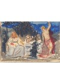 Ferenczy Béni - Variáció Tiziano Égi és földi szerelem című festményének témájára