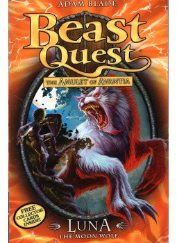 Adam Blade - Beast Quest 22: Luna the Moon Wolf,  2009 antikvár könyv