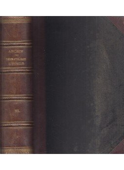 H. Auspitz, F. J. Pick - Archiv für Dermatologie und Syphilis, Wien-Leipzig 1913 antikvár könyv
