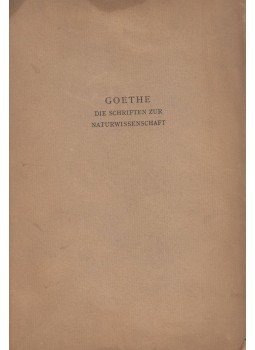 Johann Wolfgang Goethe - Schriften zur Naturwissenschaft Band 3, Weimar 1951 antikvár könyv