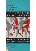 Dr. Hepp Ferenc - Hétnyelvű sportszótár - Vívás