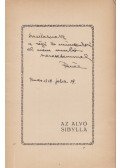 Erdős Renée - Sibyllák könyve (Dedikált)
